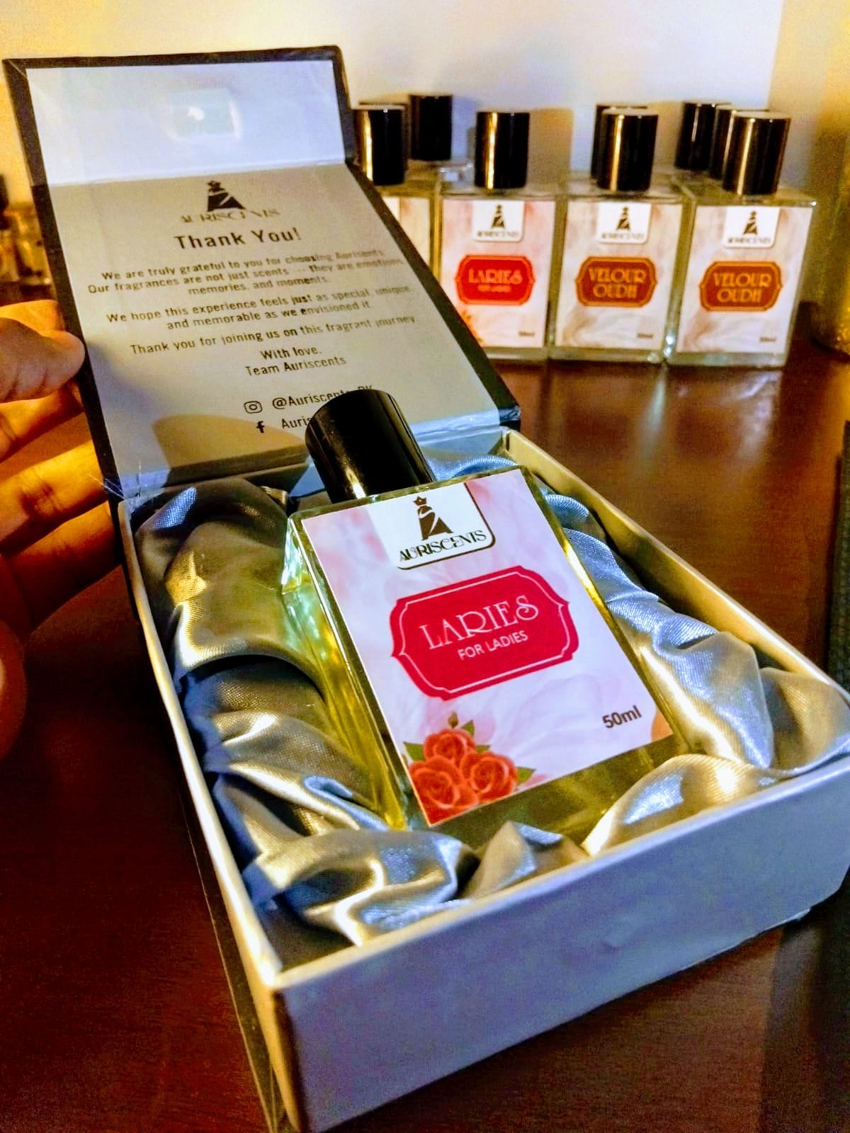 "A fragrance that captures the hidden beauty and elegance within every woman." 🥰💝