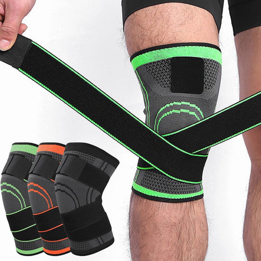 1 Pc Knee Support Patela Belt Elastic Bandage Tape Sport Strap Straps Knew Pad Protector Band For Knee Brace (random color)